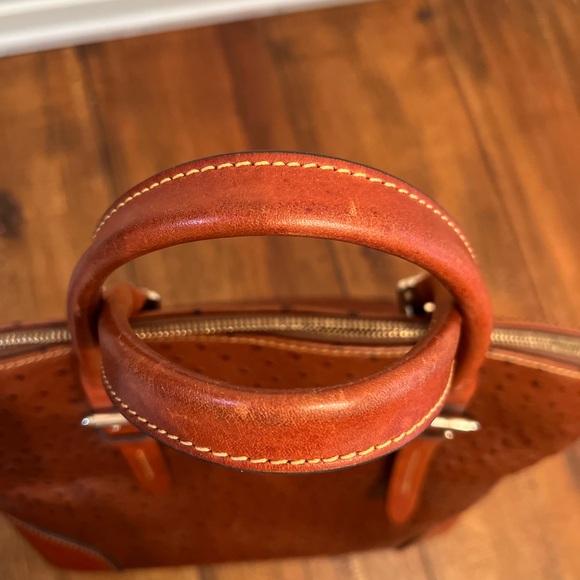 Dooney & Bourke| Domed Ostrich Satchel - Picture 7 of 11